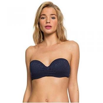 ROXY Sweet Wildness Mood Indigo Bikini Top for Women, Size X-Small