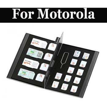 21 en 1 Caja de Tarjetas de Memoria para Motorola C, E, G, M, X, Z