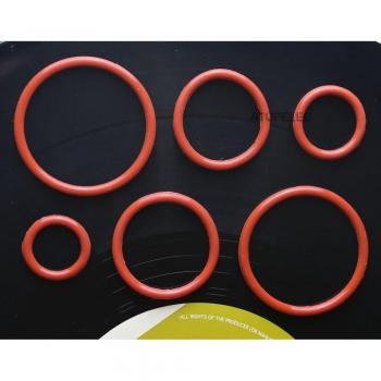 Anillo de silicona para amortiguador de válvulas, 10 piezas, compatible con 12AX7, 6SN7, EL34, 300B, KT88