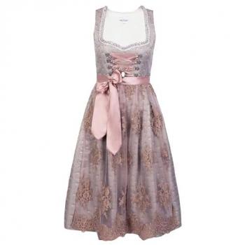 Mini Dirndl Aurelie 2-teilig mit Spitzenschürze Gr. 32-56