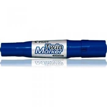 Marqueur Pilot Twin, bleu
