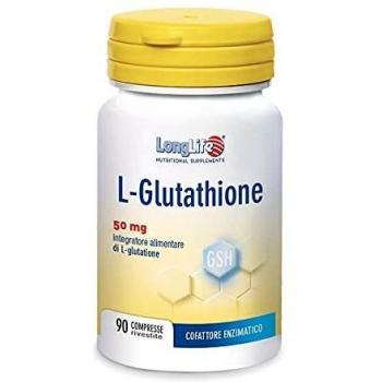 Longlife lglutathione 90 compresse 50 mg