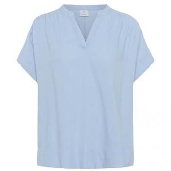 KAmilia KAFFE Bluse – Damen, kurzarm, Rosa, 42