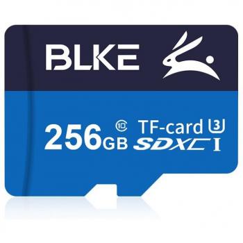 Carte Micro‑SD BLKE 256 Go – Mémoire Flash massive, parfaite pour GoPro / DJI / Nintendo Switch