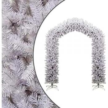Christmas Tree Arch (White, 270 cm), vidaXL