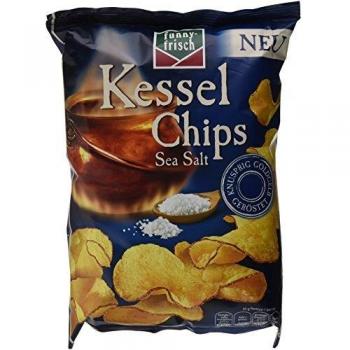 Funnyfrisch Knusprige Kessel Chips mit Salz, 120g