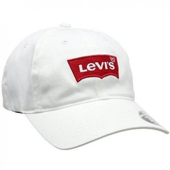Gorra Flex Fit Levi's Big Batwing, Color Blanco