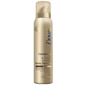 Dove DermaSpa Summer Revived Skin Gradual Fake Tan Body Mousse Streak Free For