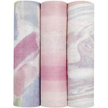 Florentine Baby-Decke – Musselin Pucktücher 120x120cm 3-Paket