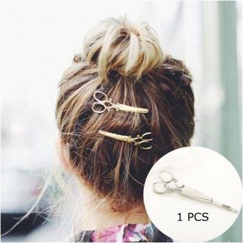 Peigne Coiffure Métallique Olive et Feuille