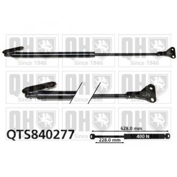 Verrouillage hydrau. de coffre QTS840277 (Quinton Hazell)