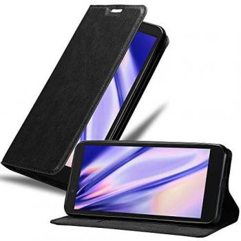 Etui Book Alcatel 1C 2019 Antracita Protector con Cierre Magnético