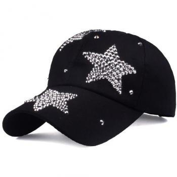 Lady Starburst Solid Color Snapback by Yarbuu
