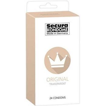 Secura Kondome Original Transparent Pack of 24 Condoms