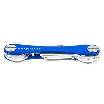 KeySmart Portallaveas Pequeño Azul Extendido