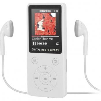 Portable Bluetooth‑MP4 1,8” – 32 GB, FM‑Radio, integriertes Mikrofon, Kopfhöreranschluss