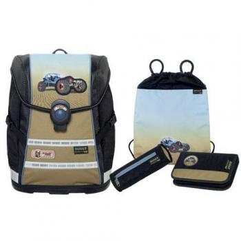 McNeill Schulranzen Set 4-tlg. Ergo Light Move Buggy