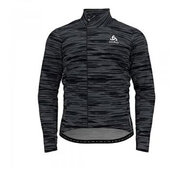 Odlo Ceramiwarm Zeroweight Jacket – S – Graphite Grey & Black – For Men