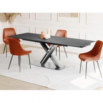 Thylia Tavolo Mosaico Marmo Nera 6‑8 Coperti