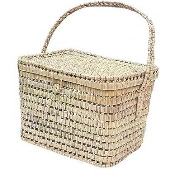 Palmblatt Aufbewahrungskorb 38x28x27 cm