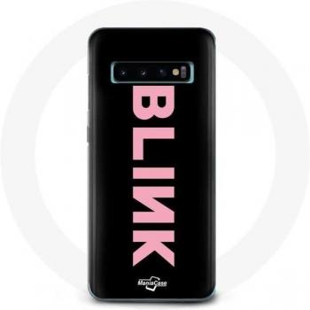 Samsung Galaxy S10 Cover Blackpink Fandom Roze Zwart