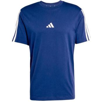 Maglietta Essentials 3 Stripes Manica Corta Blu Scuro XS