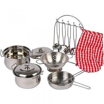 Gustav Set Stoviglie 8968 per Cucinare a Gioco