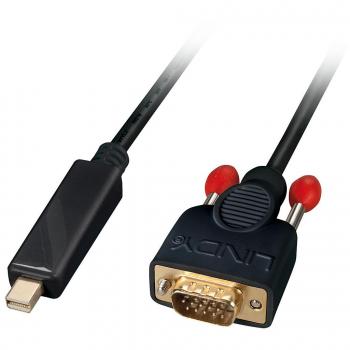 Adattatore Mini DP a VGA 5 m Lindy 41688 – Nero