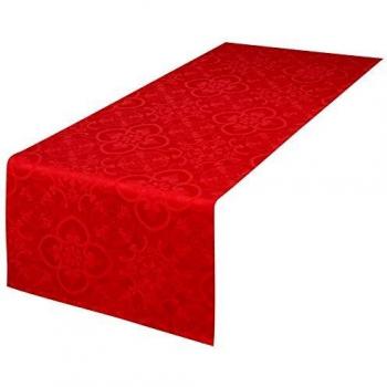 Chemin de table FARO Vent Du Sud 47x150 cm Rubis