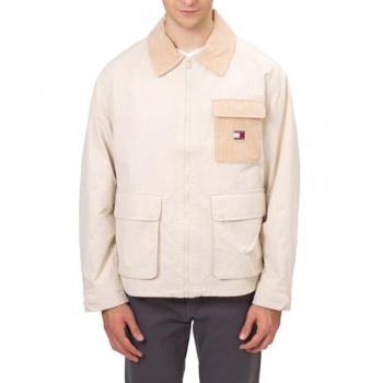 Signature Blouson Tommy Jeans Blanc L