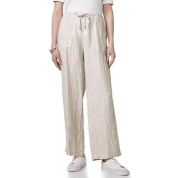 Street One Studio High Waist Leinenhose Beige