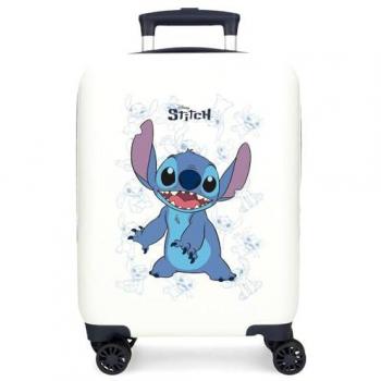 Valigia Disney One Size Happy Stitch 50 cm, 33 l, Bianco