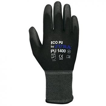 GUANTE NYLON PALMA PU NEGRO TALLA 7