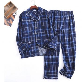 Coton Brossé Pyjama Homme – Mode d’Automne
