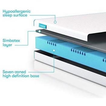 Prime Simba Seven‑Layer Foam Bed – 180 × 200 cm Super King
