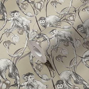 A.S. Creations Tropical Monkey Wallpaper