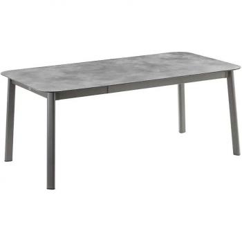 Lafuma Mobilier Oron Terrassentisch zementgrau 100 x 185