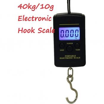 40kg x 10g Mini Electronic Scale for Fishing and Luggage