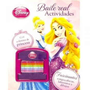 Princesas. Baile real: Con coleteros de princesa. (Tapa blanda).