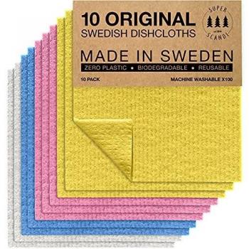 SUPERSCANDI Biodegradable Sponge Cloths