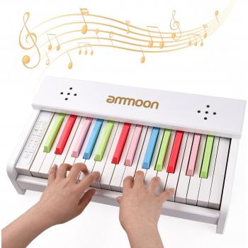 Children's 30-Key Electronic Keyboard Piano with Volume Control and Speaker
