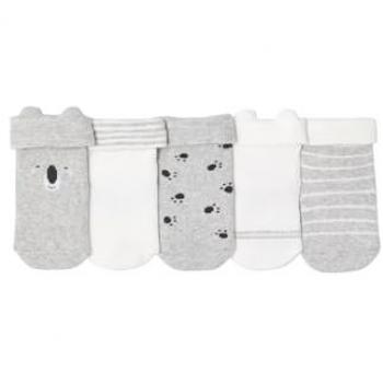 5 Paires de Chaussettes Bébé Koala