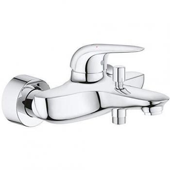Miscelatore vasca Grohe 32286001 WAVE Cromo Starlight Esterno bagno Doccia