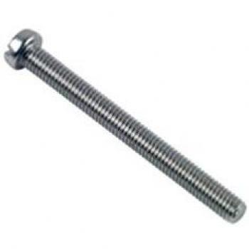 Vis métaux A2 tête cylindrique fendue 5x35 mm