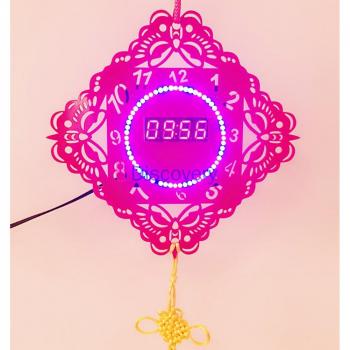 DIY Electronic Clock with Temperature Control