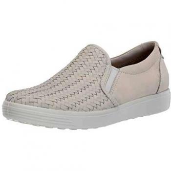 ECCO Soft 7 W Damen‑Sneaker, Farbe Shadow White, Artikelnummer 1152 – Größe 36 EU