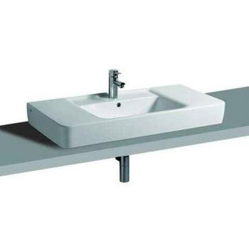 KeraTect Vasque plan Geberit Renova Nr.1 85x48 cm – Blanc
