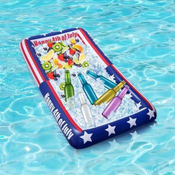 American Flag Inflatable Party Tray
