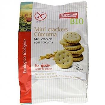 Germinal Mini Crackers con cúrcuma 100 gramos