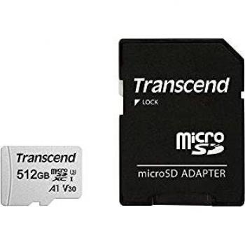 Transcend Transcend 512GB microSD w/ adapter UHS-I U3 A1